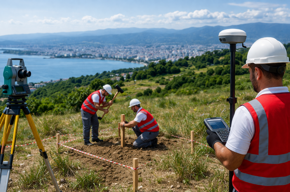 Kocaeli Aplikasyon Kroki (Yer Gösterme Belgesi) hizmeti Gürsoy Harita