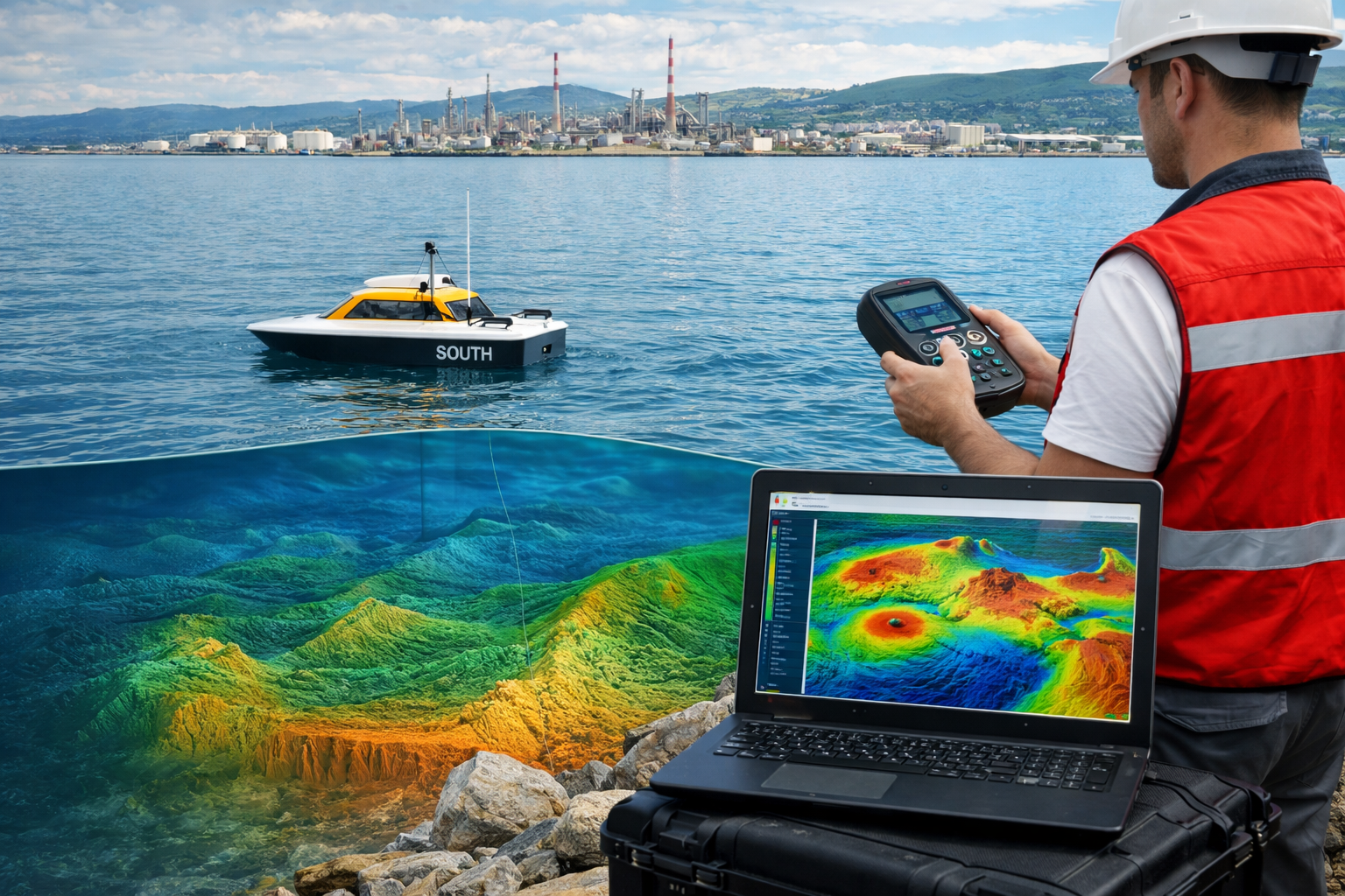 Batımetrik Haritaları ( Hidrografik Ölçüm )