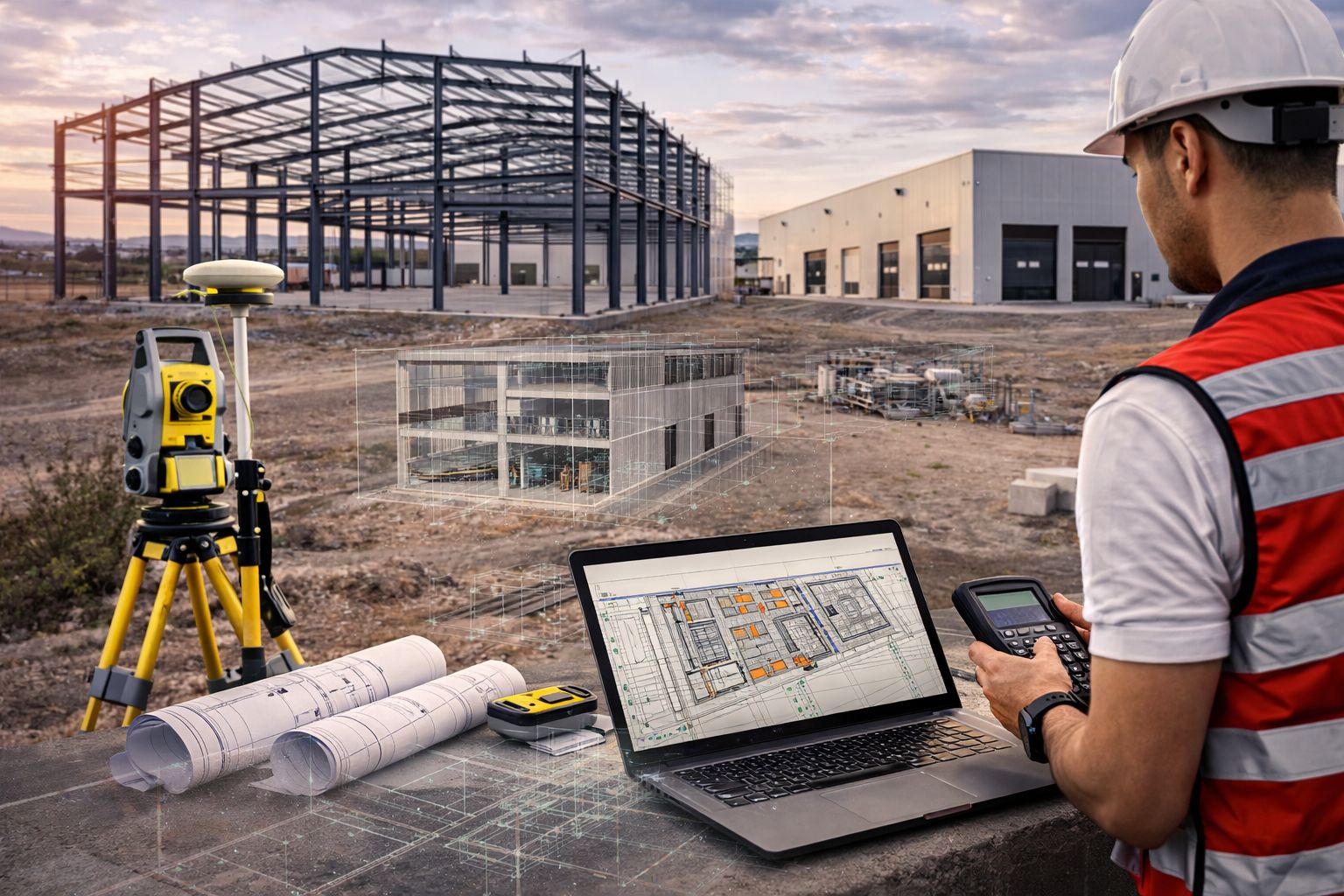 Çelik konstrüksiyon / Fabrika / Antrepo / İmalathane Ölçümleri